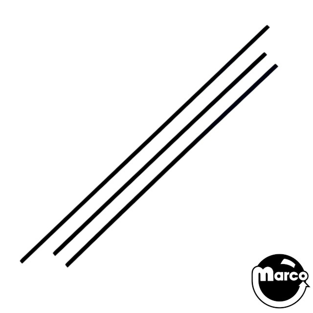 CPR Backglass Trim 3 pcs set 4mm thick