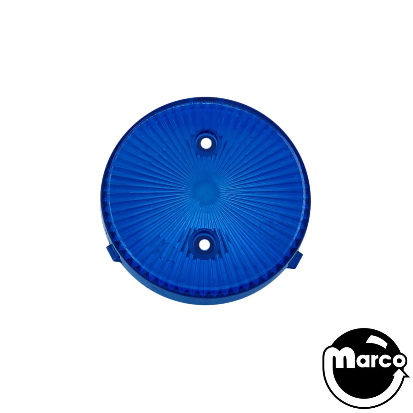 Pop bumper snap cap - transparent blue