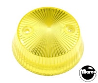 Pop bumper cap - deep yellow trans.