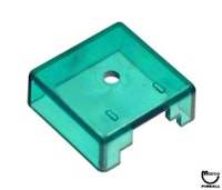 Target face - square green transparent