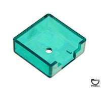 Target face - square green transparent