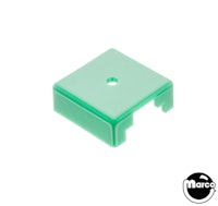 Target face - 3D square green opaque