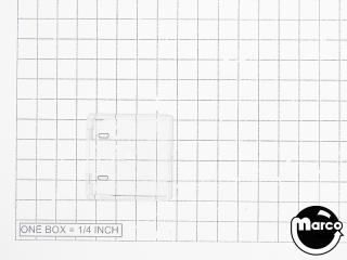 Target face - 3D square clear 545-5376-01
