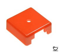 Target face - 3D square orange