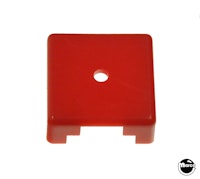 Target face - 3D square red opaque