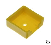 Target face - 3D square yellow opaque 545-5376-06