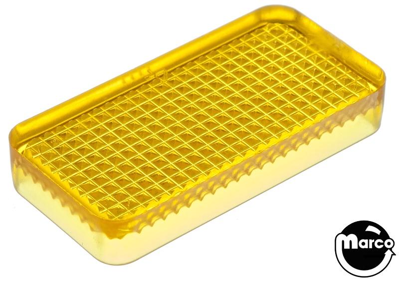 Insert rectangle 3/4 x 1-1/2 stippled yellow USE 550-5018-06