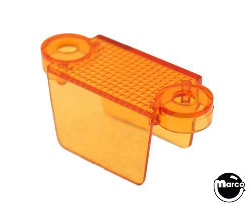 Lane guide - 1-3/4 inch orange transparent
