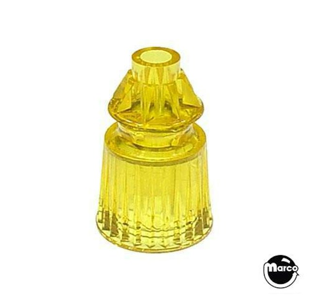 Post - Star Yellow 1-1/16 inch - YELLOW Translucent