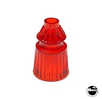 Post - star red transparent 1-1/16 inch
