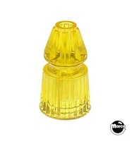 Post No.8 x 1-3/16 inch star yellow transparent