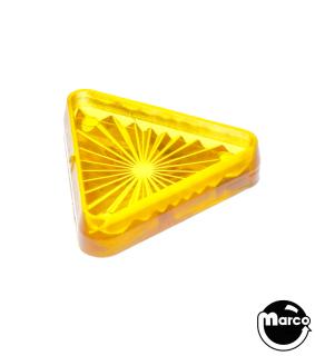 Insert - triangle 1-3/16 inch yellow starburst 550-5017-06