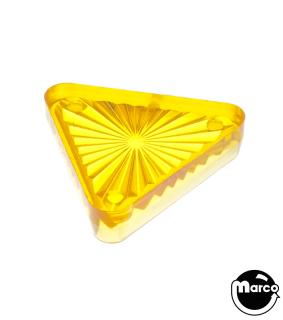Insert - triangle 1-3/16 inch yellow starburst 550-5017-06
