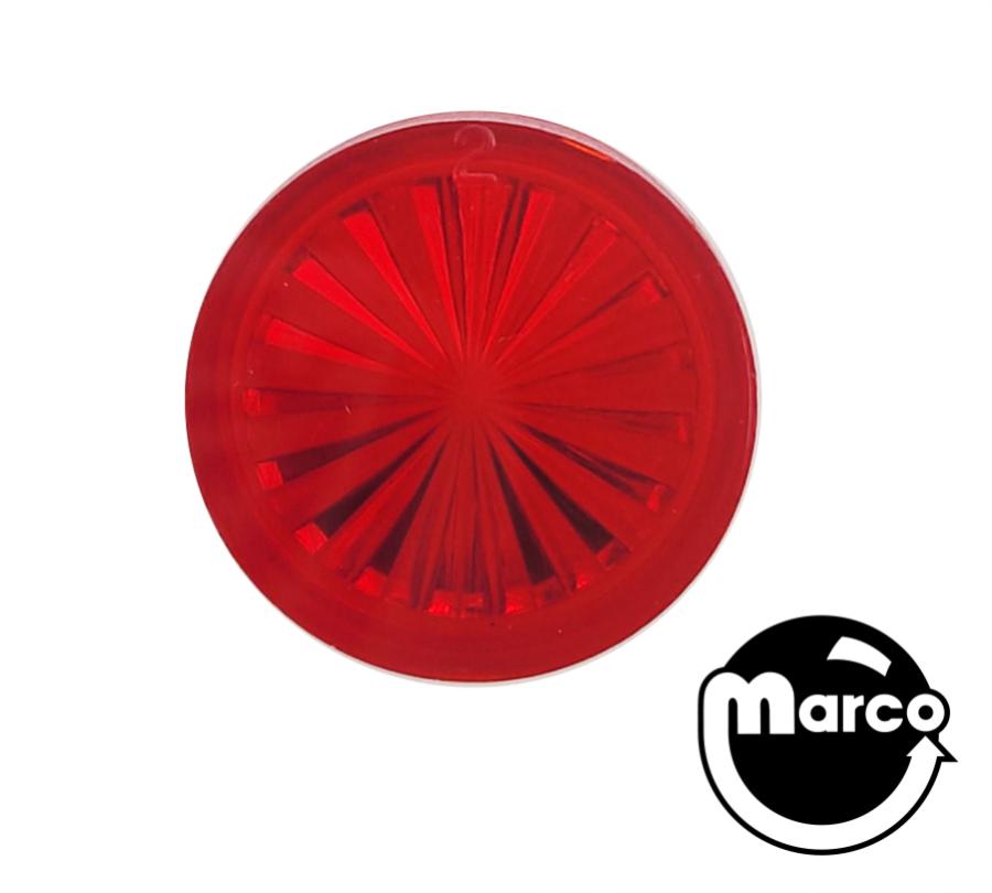 03-8493-9 - Insert - circle 1 inch red trans starburst - Marco