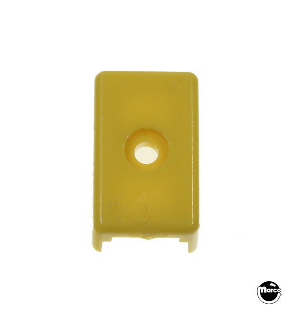 Target face - 3D oblong yellow transparent