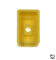 Target face - oblong yellow opaque