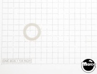 Nylon washer .505 x 3/4 x .062 inches