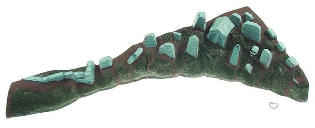 DRACULA (Williams) Molded Graveyard