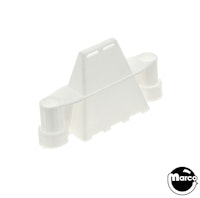 Lane guide - pyramid 1-1/2 inch OC white opaque