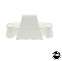Lane guide - pyramid 1-1/2 inch OC white opaque