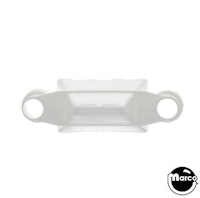 Lane guide - pyramid 1-1/2 inch OC white opaque