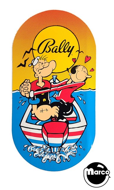 POPEYE (Bally) Window Decal