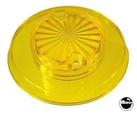 Pop bumper cap - yellow starburst