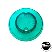 Pop bumper cap - teal  starburst