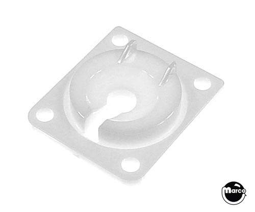 03-9101 - Eject shield - white - Marco Specialties Pinball Parts
