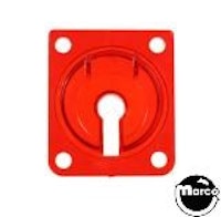 Eject shield red  3/16" holes