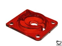 Eject shield red  3/16" holes