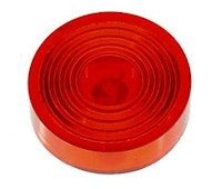 Button - rollover trans. red USE 03-9103.1