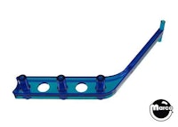 Flipper lane return guide blue