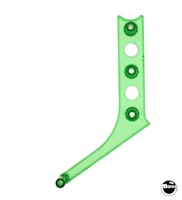 Flipper lane return guide green