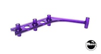 Flipper lane return guide purple