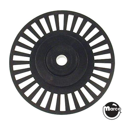 Opto pulley/gear interrupter combo