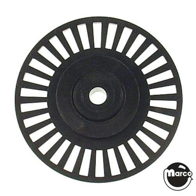 Opto pulley/gear interrupter combo
