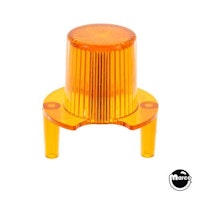 Dome with pegs - jet bumper-tr orange