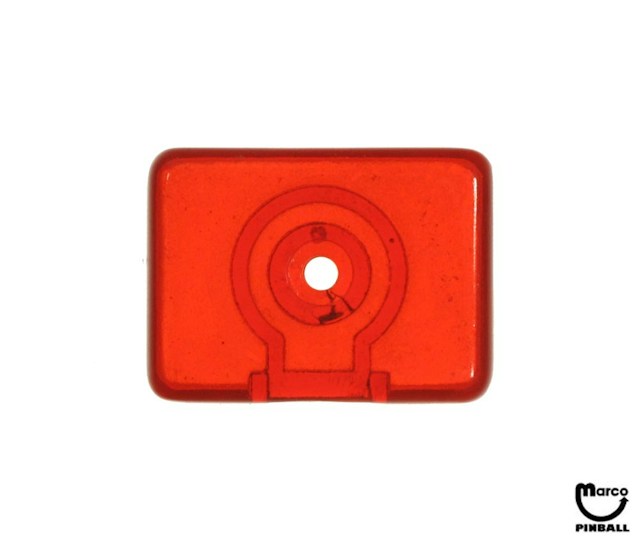 Target face - 3D rectangle red trans.