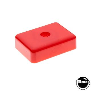Target face - 3D rectangle red opaque