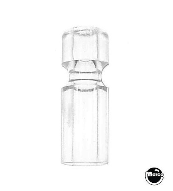 Post - #8 x 1.06 inch plastic clear