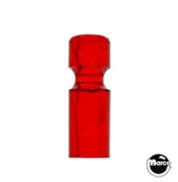 Post - #8 x 1.06 inch plastic red trans