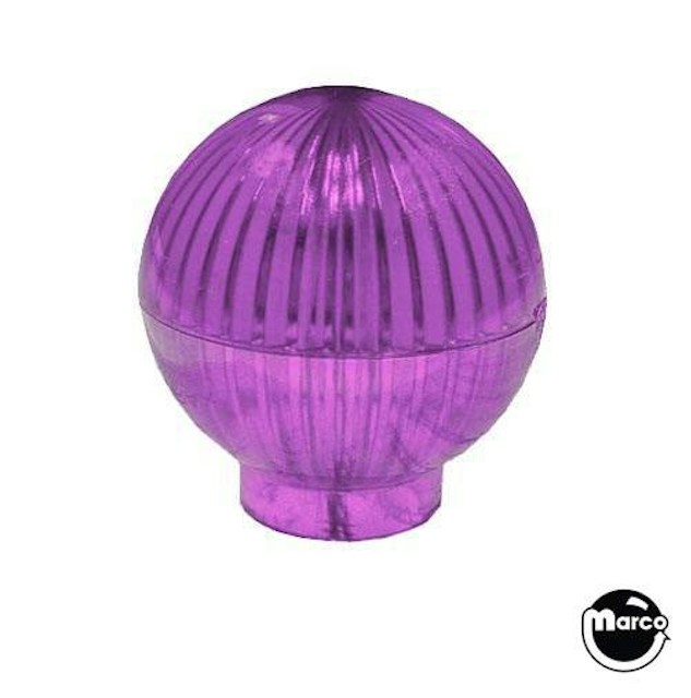Globe violet plastic lamp dome