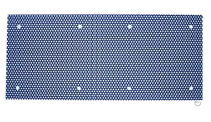 Speaker grill WPC plastic