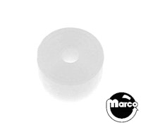 Spacer nylon 5/32 x 1/2 x .26 inch