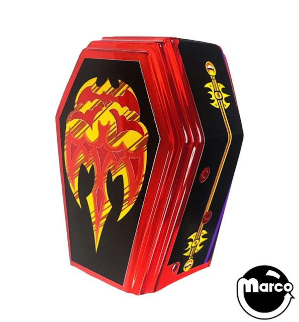 MONSTER BASH (Williams) Dracula coffin with decals