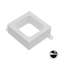 Backbox light baffle single 1.5 x 1.6 inches