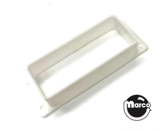 Backbox lamp shade white 1.375 x 3.375 inches