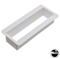 Backbox light baffle 1.25 x 4.375 inches