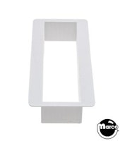 Backbox light baffle 1.25 x 4.375 inches